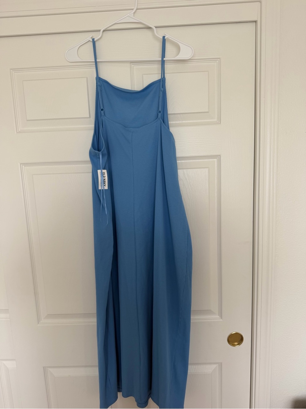 Old Navy Dusty Blue Spaghetti-Strap Maxi Dress